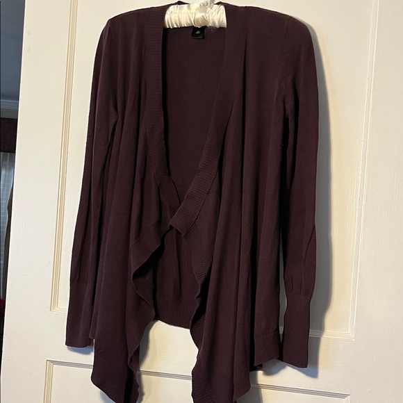 Ann Taylor Deep Purple Cardigan - Picture 5 of 8